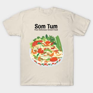 Thai Street Food Papaya Salad T-Shirt